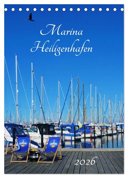 Marina Heiligenhafen (Tischkalender 2026 DIN A5 hoch) CALVENDO Monatskalender