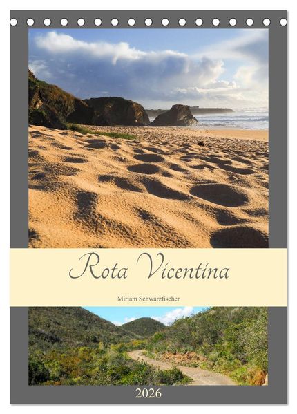 Rota Vicentina (Tischkalender 2026 DIN A5 hoch) CALVENDO Monatskalender