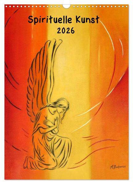 Außergewöhnliche spirituelle Kunst 2026 (Wandkalender 2026 DIN A3 hoch) CALVENDO Monatskalender