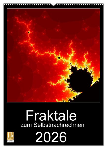 Fraktale zum Selbstnachrechnen (Wandkalender 2026 DIN A2 hoch) CALVENDO Monatskalender