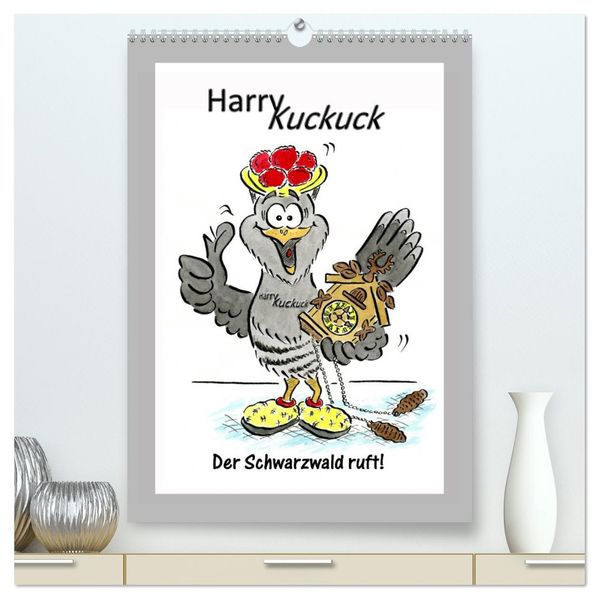 HarryKuckuck - Der Schwarzwald ruft (hochwertiger Premium Wandkalender 2026 DIN A2 hoch) Kunstdruck in Hochglanz