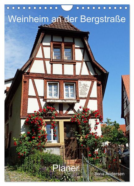 Weinheim an der Bergstraße Planer (Wandkalender 2026 DIN A4 hoch) CALVENDO Monatskalender