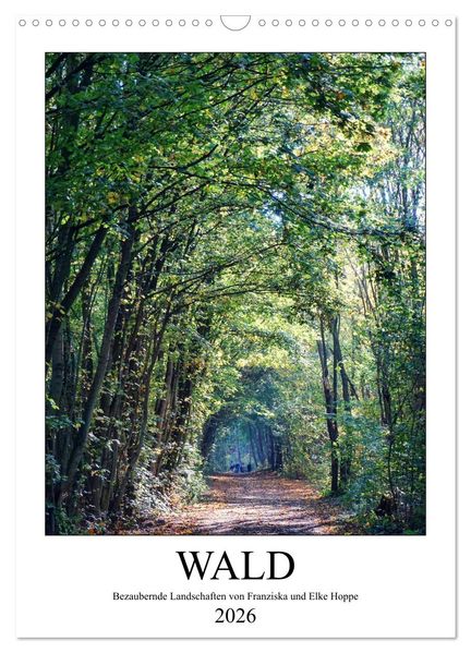 Wald - bezaubernde Landschaften (Wandkalender 2026 DIN A3 hoch) CALVENDO Monatskalender