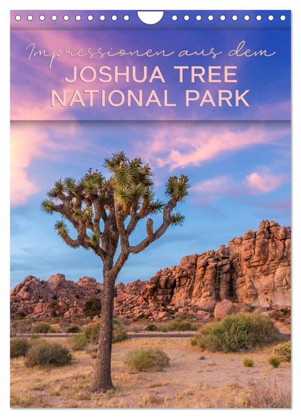 Impressionen aus dem JOSHUA TREE NATIONAL PARK (Wandkalender 2026 DIN A4 hoch) CALVENDO Monatskalender