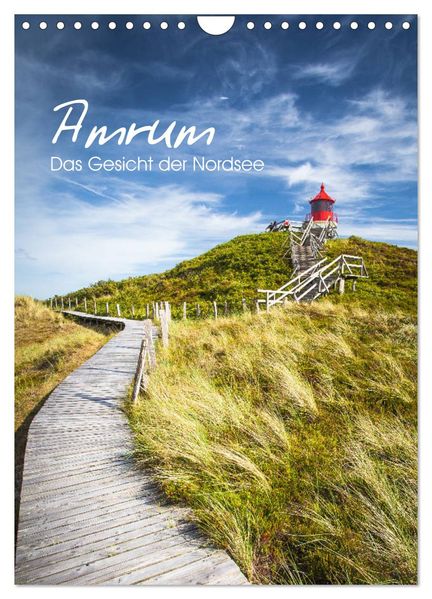 Amrum - Das Gesicht der Nordsee (Wandkalender 2026 DIN A4 hoch) CALVENDO Monatskalender
