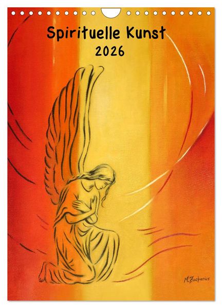 Spirituelle Kunst 2026 (Wandkalender 2026 DIN A4 hoch) CALVENDO Monatskalender