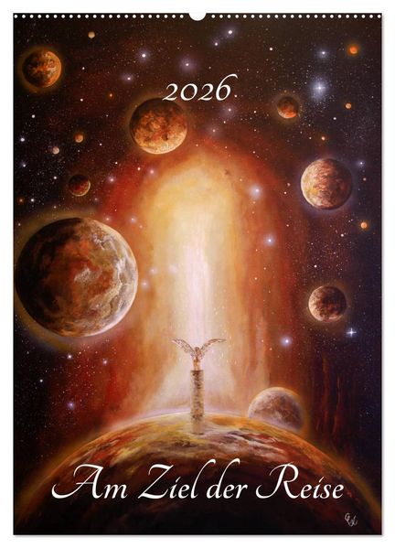 Am Ziel der Reise (Wandkalender 2026 DIN A2 hoch) CALVENDO Monatskalender