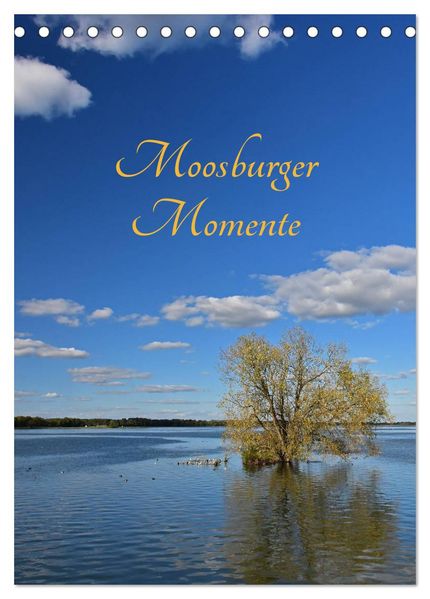 Moosburger Momente (Tischkalender 2026 DIN A5 hoch) CALVENDO Monatskalender