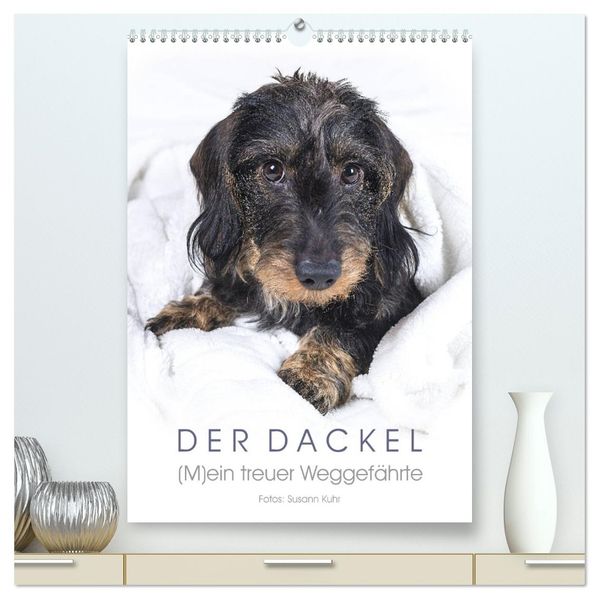 Der Dackel (M)ein treuer Weggefährte (hochwertiger Premium Wandkalender 2026 DIN A2 hoch) Kunstdruck in Hochglanz