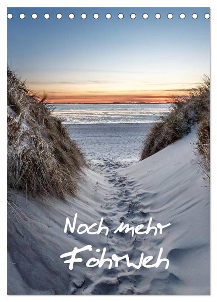 Noch mehr Föhrweh Familienplaner (Tischkalender 2026 DIN A5 hoch) CALVENDO Monatskalender
