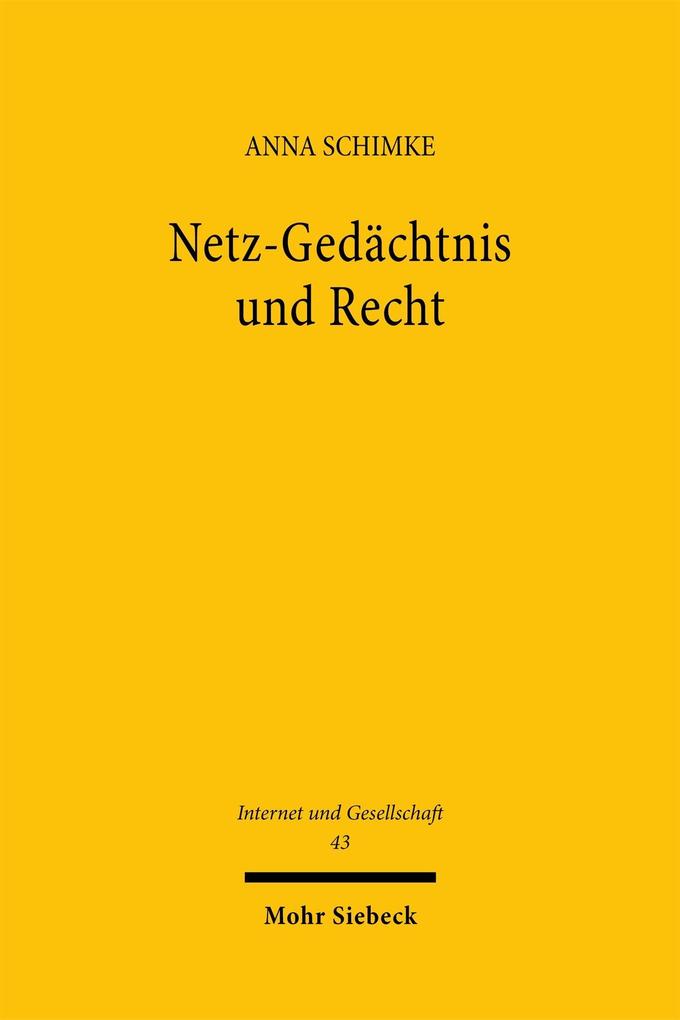 Netz-Gedächtnis und Recht