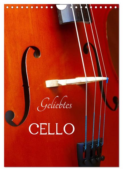 Geliebtes Cello (Wandkalender 2026 DIN A4 hoch) CALVENDO Monatskalender