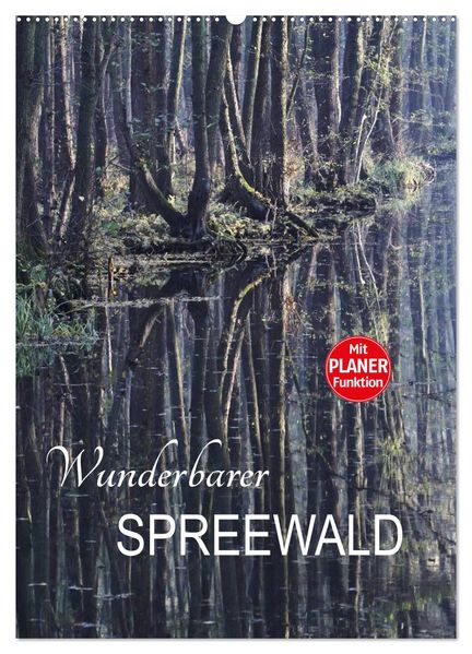 Wunderbarer Spreewald (Wandkalender 2026 DIN A2 hoch) CALVENDO Monatskalender