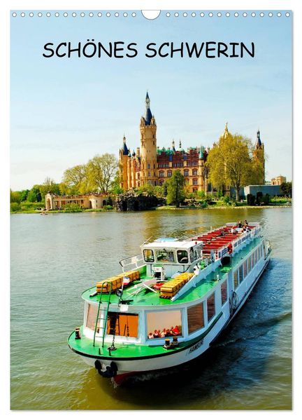 SCHÖNES SCHWERIN (Wandkalender 2026 DIN A3 hoch) CALVENDO Monatskalender