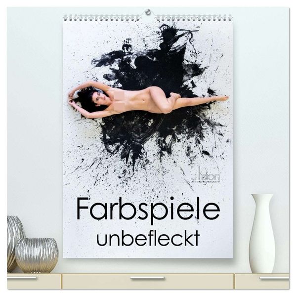 Farbspiele - unbefleckt (hochwertiger Premium Wandkalender 2026 DIN A2 hoch) Kunstdruck in Hochglanz