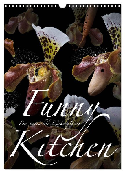Funny Kitchen - Der verrückte Küchenplaner (Wandkalender 2026 DIN A3 hoch) CALVENDO Monatskalender