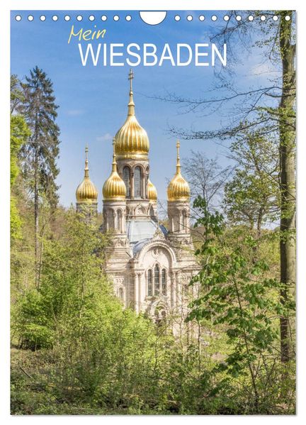Mein Wiesbaden (Wandkalender 2026 DIN A4 hoch) CALVENDO Monatskalender
