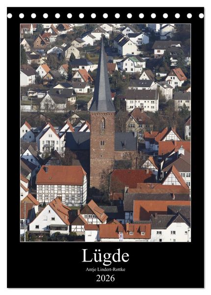 Lügde (Tischkalender 2026 DIN A5 hoch) CALVENDO Monatskalender