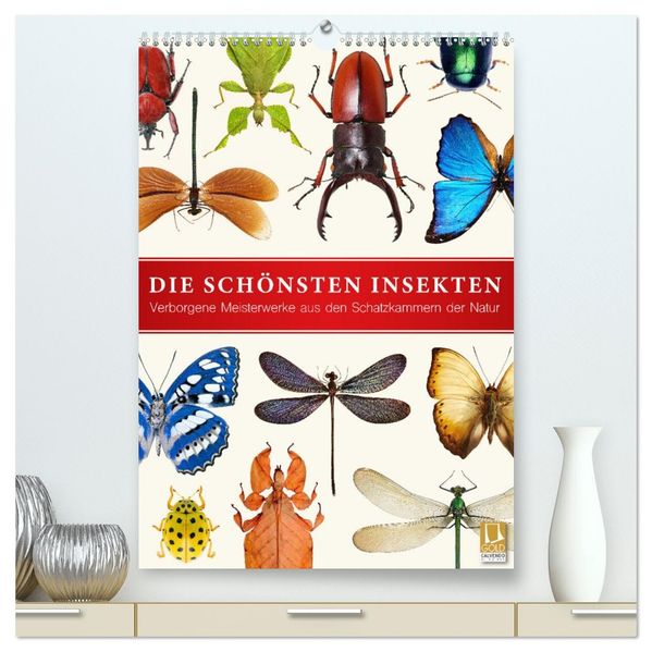 Die schönsten Insekten (hochwertiger Premium Wandkalender 2026 DIN A2 hoch) Kunstdruck in Hochglanz
