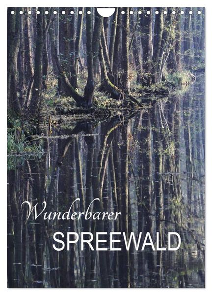 Wunderbarer Spreewald (Wandkalender 2026 DIN A4 hoch) CALVENDO Monatskalender