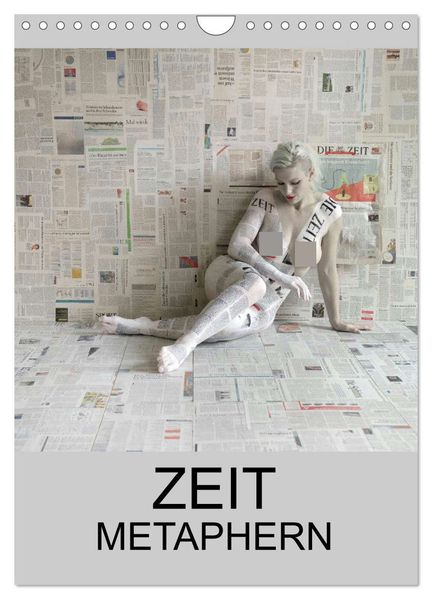 ZEIT METAPHERN (Wandkalender 2026 DIN A4 hoch) CALVENDO Monatskalender