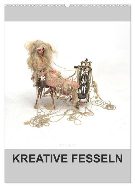 KREATIVE FESSELN (Wandkalender 2026 DIN A2 hoch) CALVENDO Monatskalender
