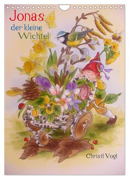 Jonas der kleine Wichtel (Wandkalender 2026 DIN A4 hoch) CALVENDO Monatskalender