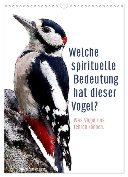Welche spirituelle Bedeutung hat dieser Vogel? (Wandkalender 2026 DIN A3 hoch) CALVENDO Monatskalender