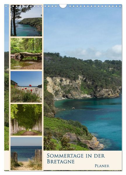 Sommertage in der Bretagne (Wandkalender 2026 DIN A3 hoch) CALVENDO Monatskalender