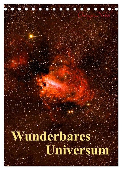 Wunderbares Universum (Tischkalender 2026 DIN A5 hoch) CALVENDO Monatskalender