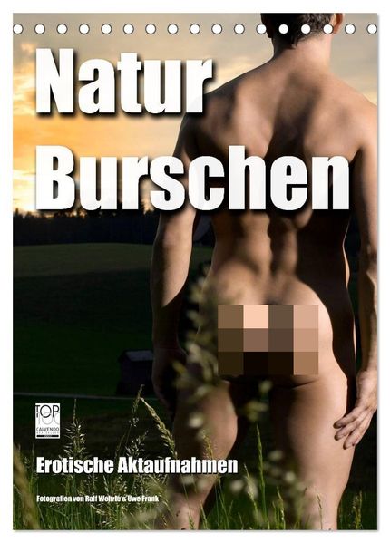 Naturburschen (Tischkalender 2026 DIN A5 hoch) CALVENDO Monatskalender