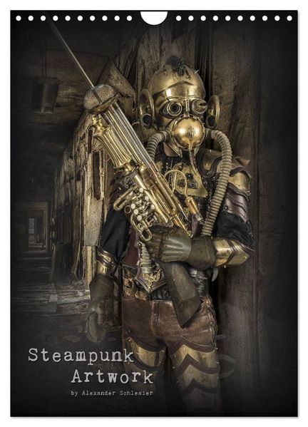 Steampunk Artwork (Wandkalender 2026 DIN A4 hoch) CALVENDO Monatskalender
