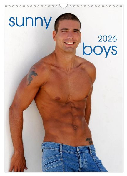 Sunny Boys (Wandkalender 2026 DIN A3 hoch) CALVENDO Monatskalender