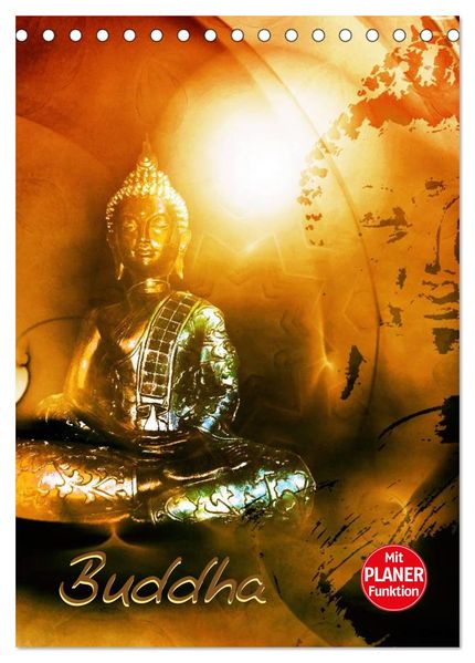 Buddhismus (Tischkalender 2026 DIN A5 hoch) CALVENDO Monatskalender