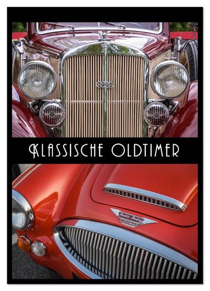Klassische Oldtimer (Wandkalender 2026 DIN A4 hoch) CALVENDO Monatskalender