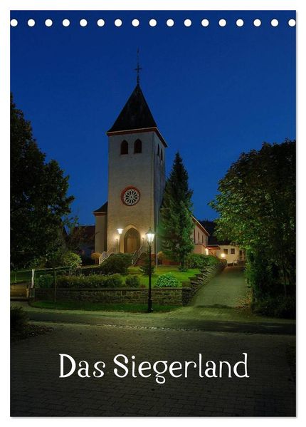 Das Siegerland (Tischkalender 2026 DIN A5 hoch) CALVENDO Monatskalender