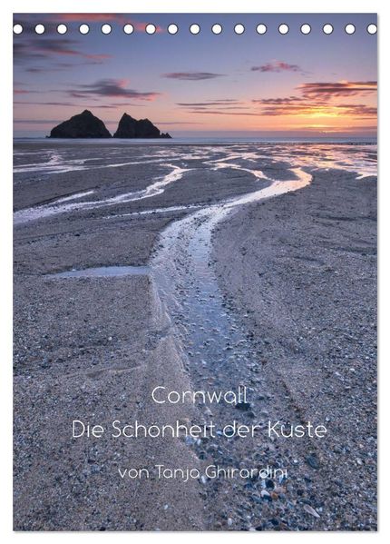Cornwall - Die Schönheit der Küste (Tischkalender 2026 DIN A5 hoch) CALVENDO Monatskalender