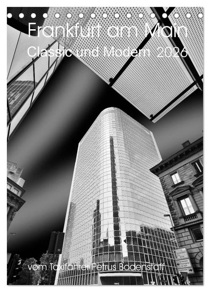 Frankfurt am Main - Classic und Modern (Tischkalender 2026 DIN A5 hoch) CALVENDO Monatskalender