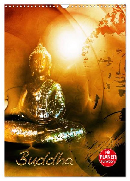 Buddhismus (Wandkalender 2026 DIN A3 hoch) CALVENDO Monatskalender