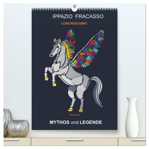 MYTHOS und LEGENDE (hochwertiger Premium Wandkalender 2026 DIN A2 hoch) Kunstdruck in Hochglanz