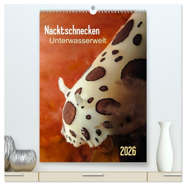Nacktschnecken - Unterwasserwelt 2026 (hochwertiger Premium Wandkalender 2026 DIN A2 hoch) Kunstdruck in Hochglanz