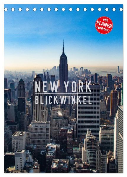 New York - Blickwinkel (Tischkalender 2026 DIN A5 hoch) CALVENDO Monatskalender