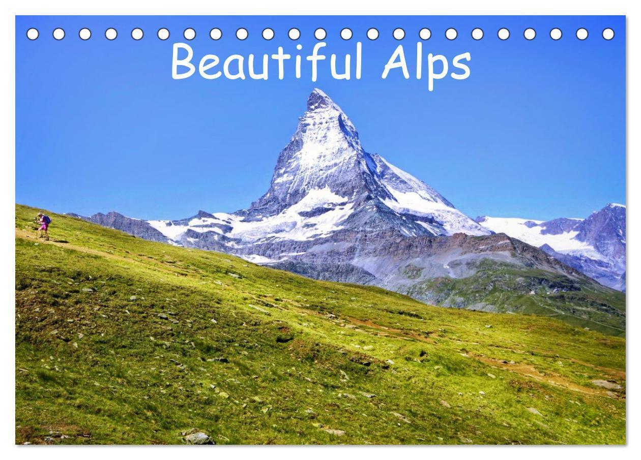 Beautiful Alps (Desk Calendar 2026 DIN A5 landscape) CALVENDO 12 Month DeskCalendar