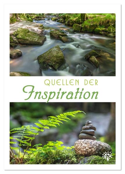 Quellen der Inspiration (Tischkalender 2026 DIN A5 hoch) CALVENDO Monatskalender