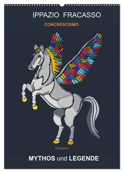 MYTHOS und LEGENDE (Wandkalender 2026 DIN A2 hoch) CALVENDO Monatskalender