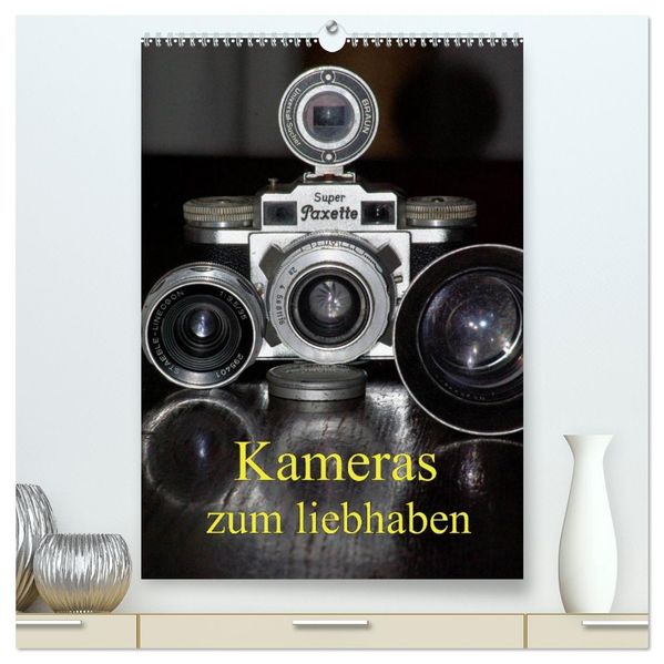Kameras zum liebhaben (hochwertiger Premium Wandkalender 2026 DIN A2 hoch) Kunstdruck in Hochglanz