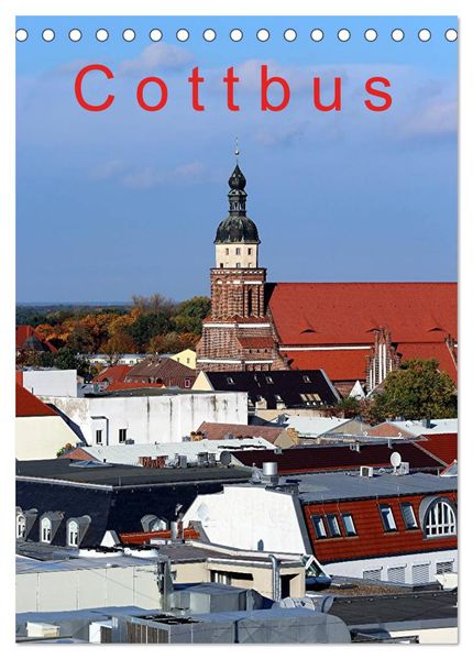 Cottbus (Tischkalender 2026 DIN A5 hoch) CALVENDO Monatskalender