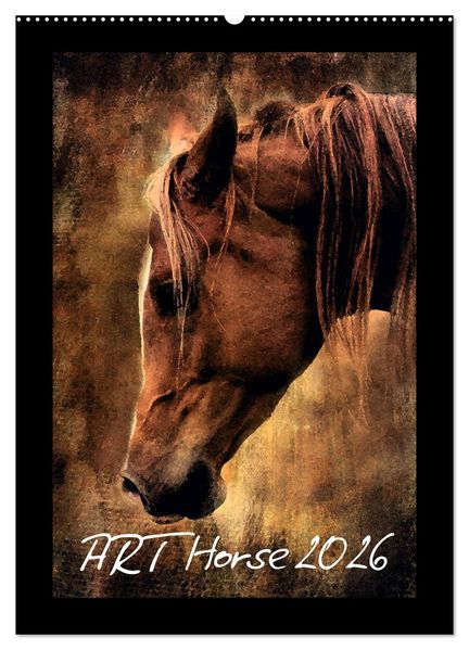 Art Horse 2026 (Wandkalender 2026 DIN A2 hoch) CALVENDO Monatskalender