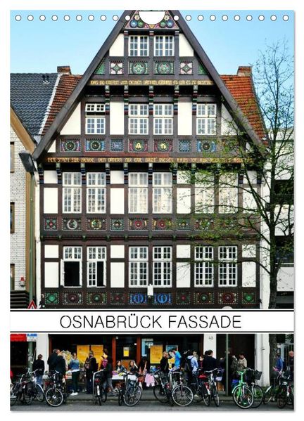 Osnabrück Fassade (Wandkalender 2026 DIN A4 hoch) CALVENDO Monatskalender