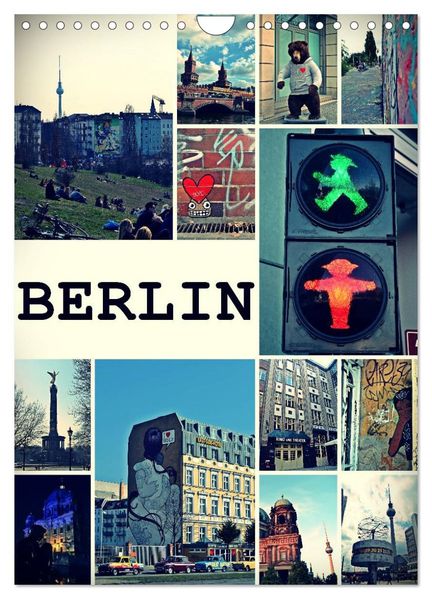 BERLIN / Planer (Wandkalender 2026 DIN A4 hoch) CALVENDO Monatskalender